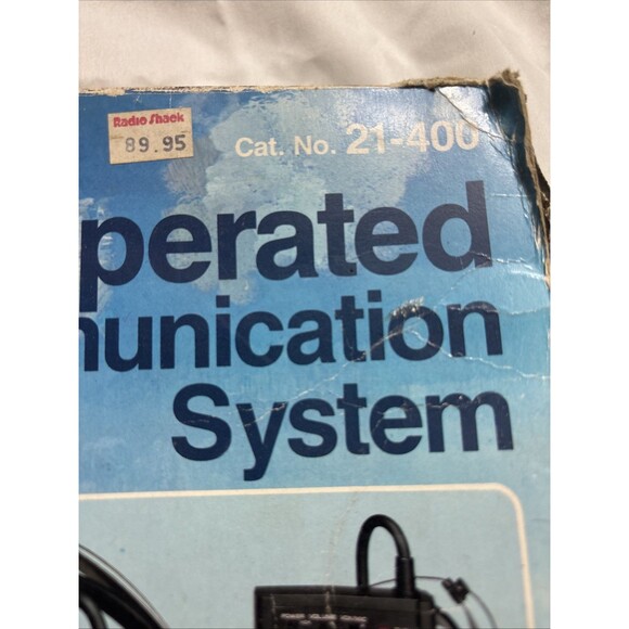 Realistic 21-400 Voice-Operated Two-Way Communication System Radio - Tested - Picture 5 of 16